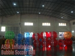 Corrosion Resistance Colorful Bubble Soccer Ball