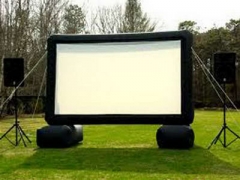 Hava sızdırmaz şişirilebilir film ekranı