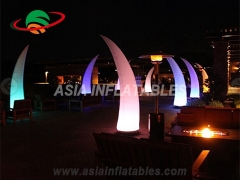 Inflatable led lighting cone