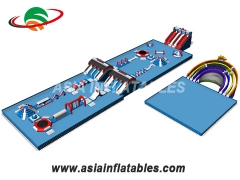 Frame Pool Inflatable Slide Float Water Park Toys for Land Park Manufacturers