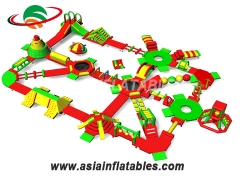 Extreme Inflatable Floating Water Park Aqua Park Water Toys
