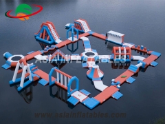 All The Fun Inflatables and Floating Water Playground Water Park Inflatable