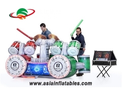 Children Rides Interactive Inflatable Game Inflatable IPS Drum Kit Playsystem