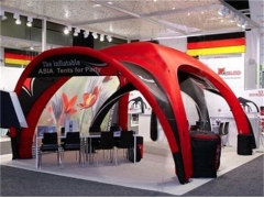 Red Color Inflatable X-Shape Tent