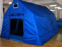 Hava geçirmez şişme kamp çadırı