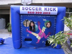 Şişme futbol kick oyunu