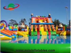 Inflatable Rocket Water Park