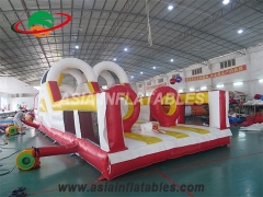 obstacle challenge, inflatable interactive games