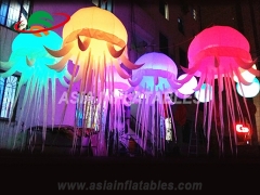 led dekorasyon şişme denizanası balon