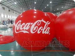 Koka cola markalı balon