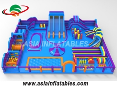Moonwalk Castle Combo Inflatable Trampoline Park Inflatable Theme Park Manufacturers