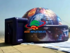 En popüler Moda Şişme Planetarium Kubbe 360 Tam Kubbe Baskılı