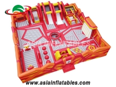 Çocuklar ve Yetişkinler İçin Şişme Zıplayan Trampolin