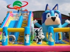 Wonderful Bluey inflatable bouncy castle for family fun