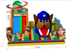 Tüm PAW Patro Hayranları İçin Sıcak Satış PAW Patrol Temalı Oyun Alanı üreticileri