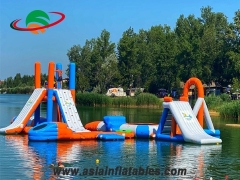 Şişme Su Yüzen Park Şişme Su Oyunları Kombosu