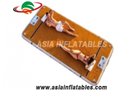 Best-selling Leisure Floating Dock Inflatable Floating Mat Platform